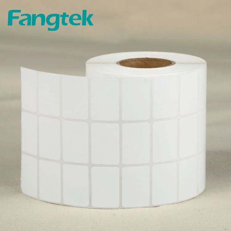 Two Labels Column 30mm*20mm Waterproof PP Synthetic Labels 5000pcs Per Roll