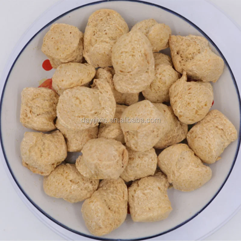 High Moisture Twin-screw Vegetarian Meat Soya Bars Food Extruder Dry Fibrated Soy Protein FVP Making Machine