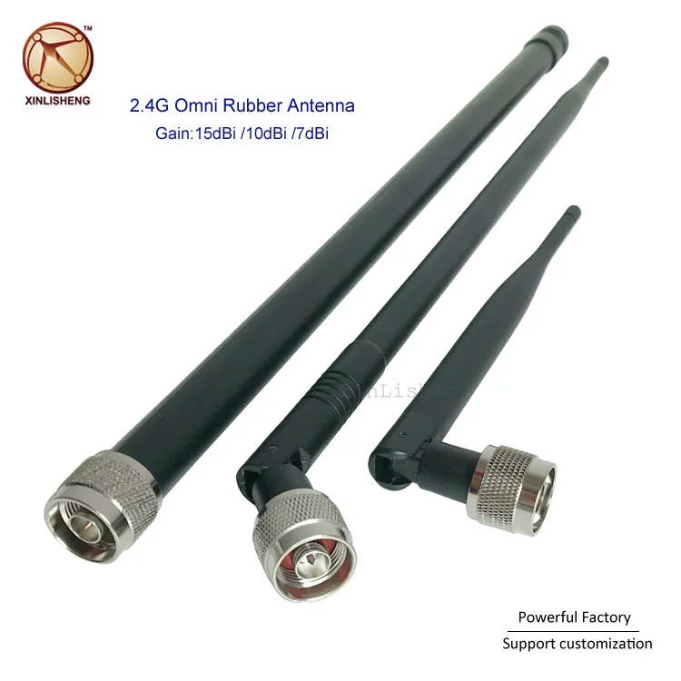 2.4G External WiFi Antenna 7DB High Gain 7dbi WiFi Antenna Omni Directional Antenna with N male RPSMA male
