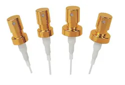 wholesale aluminium silvery 15mm 18mm 20mm crimp fine mist sprayer perfume spray pump for bottle