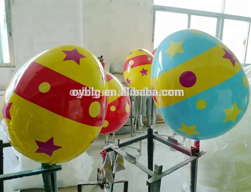 lovely colorful resin decorative Ester Eggs Fiberglass Color Eggs
