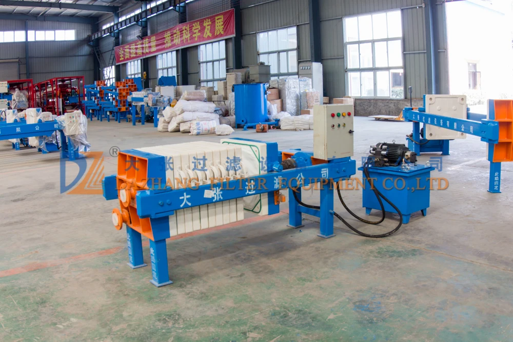 XMY6/450 Small Hydraulic Filter Press Machine