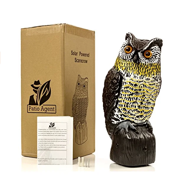 Ningbo eco-friendly plastic motion sensor bird dog cat bird scare