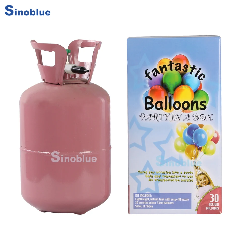 7.1L steel helium cylinders for 30pcs balloon