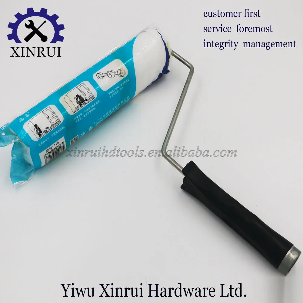 Trade Assurance Supplier Plastic Handle high absorbing pattern paint roller brush