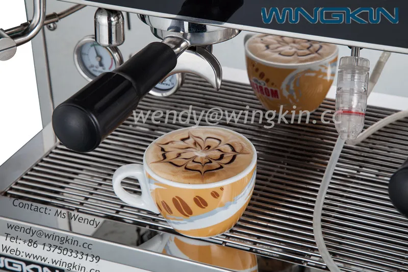 Сенсорный экран Коммерческого использования кофе-машина эспрессо италия стиль 6.6L большой котел