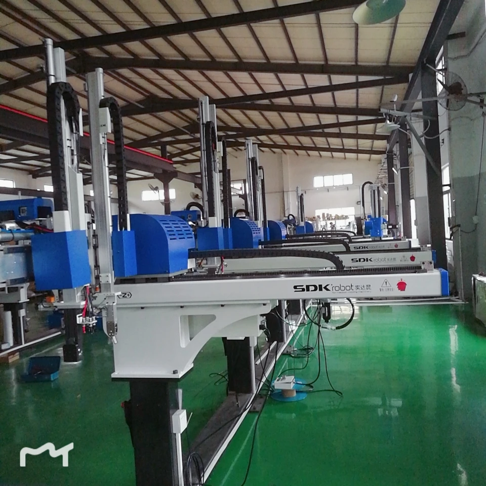 mechanical industry double arm double stage industrial robot arm