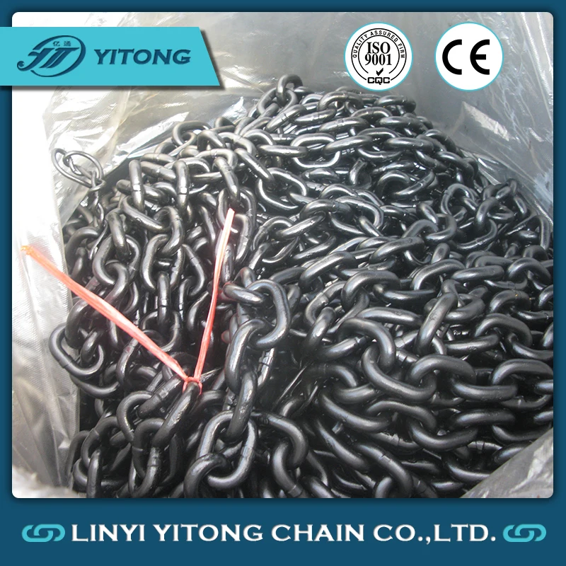 Long Life High Strength High Duty Alloy Steel g80 Alloy Lifting Chain