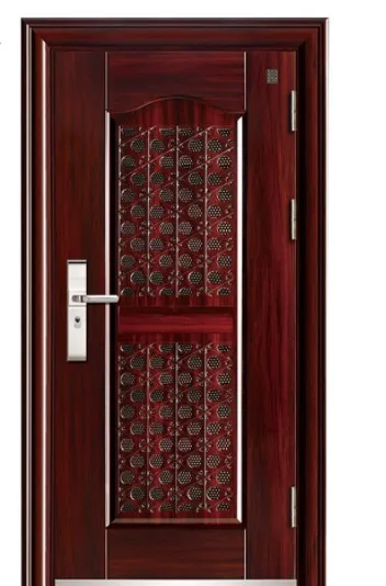 China supplier entry steel security flat safety door designs used metal security doors