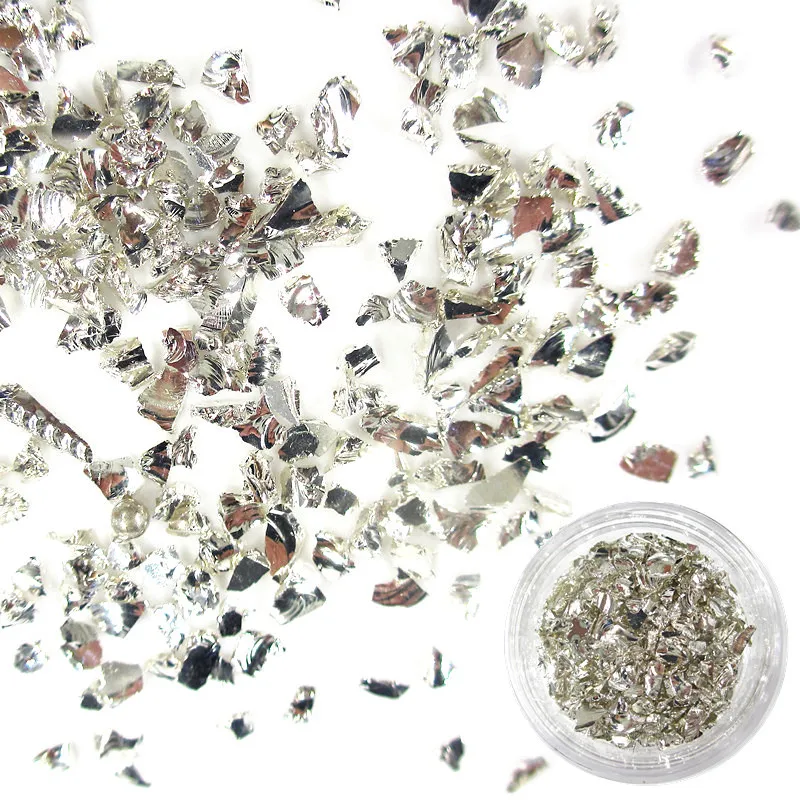 3D Nail art mineral glitter stone mineral nail art decorations