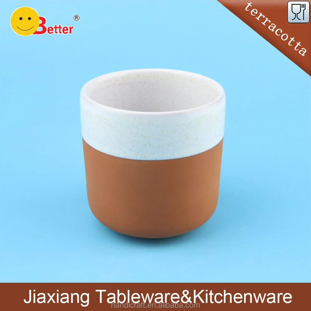 Nice Quality Ceramic Cups Terracotta Tea Cup terracotta drinking coffee ceramic tea mug cup