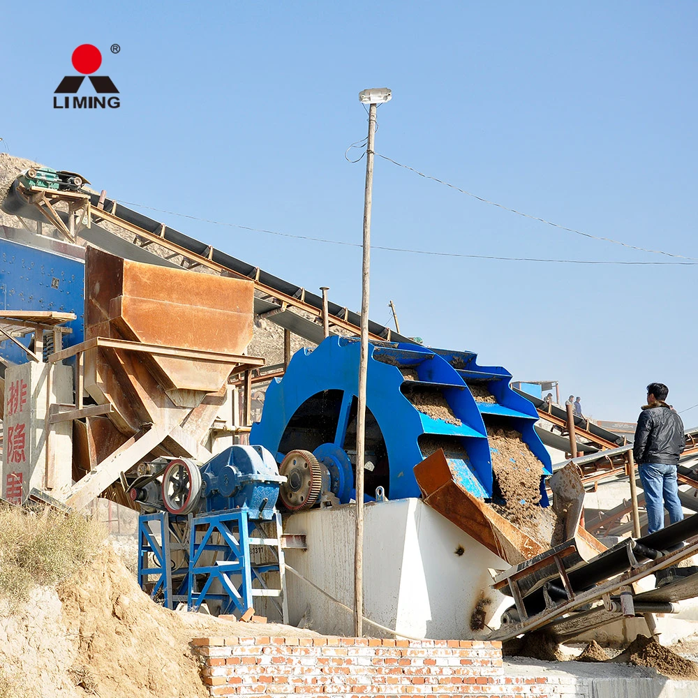 2017 High Efficiency Wheel Sea Sand Washing Machine,Mini Stone Cleaning Equipment