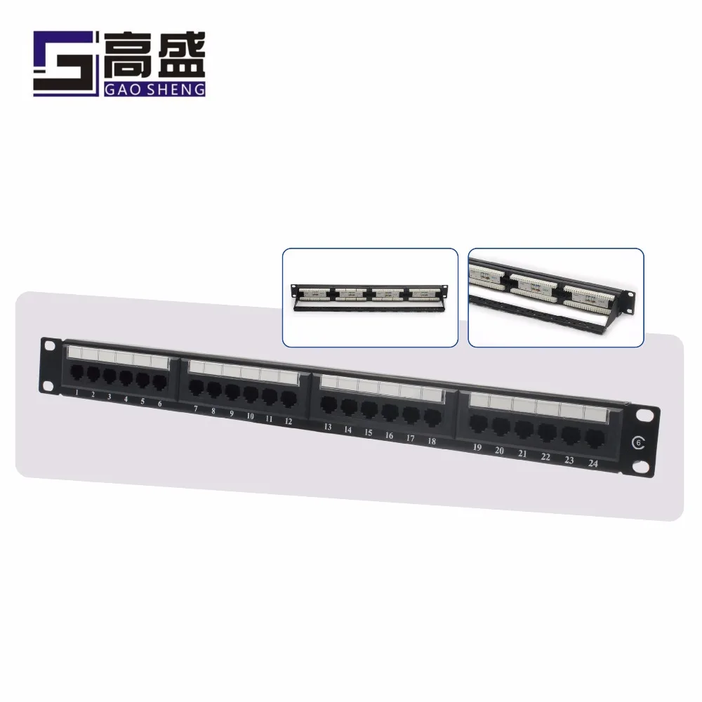 Лучшее качество cat7 Cat6 Cat5e 24 порта патч-панель RJ45 профессиональный производитель