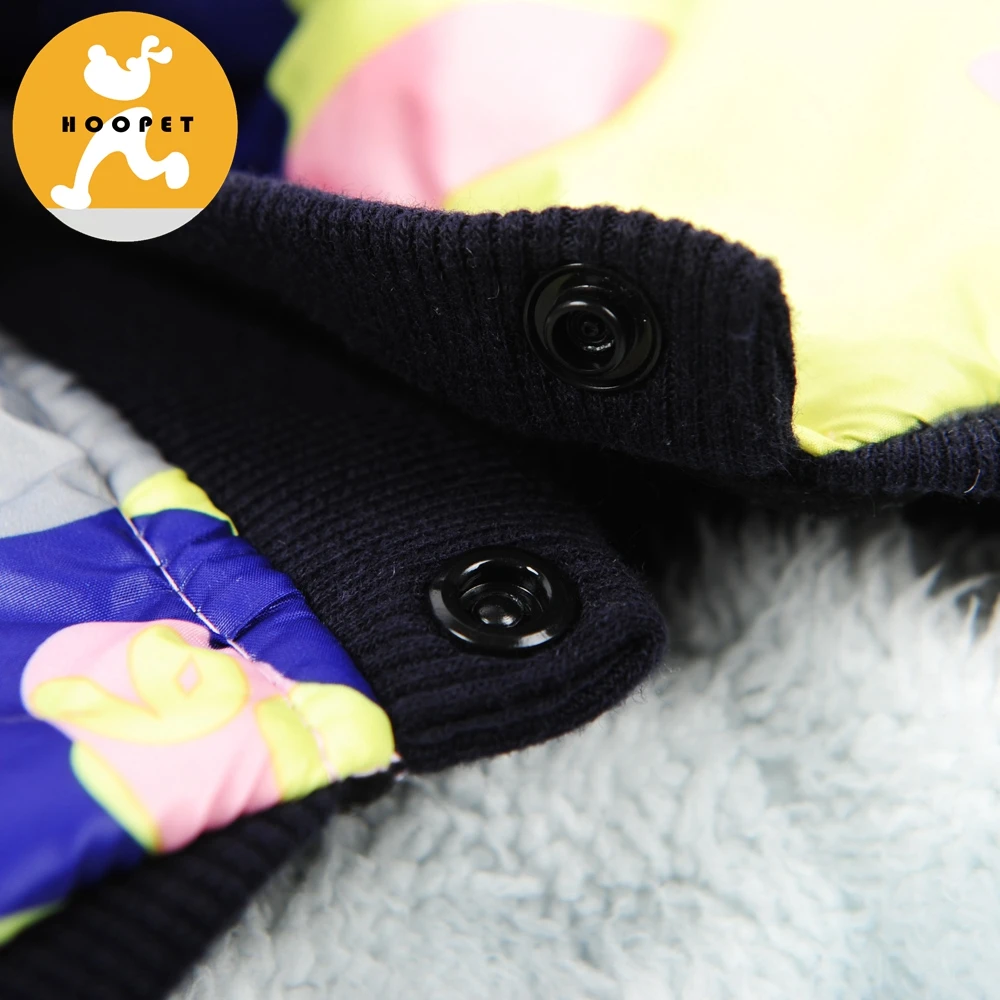 Hoopet cute ocean camouflage dog jumpsuit denim jeans