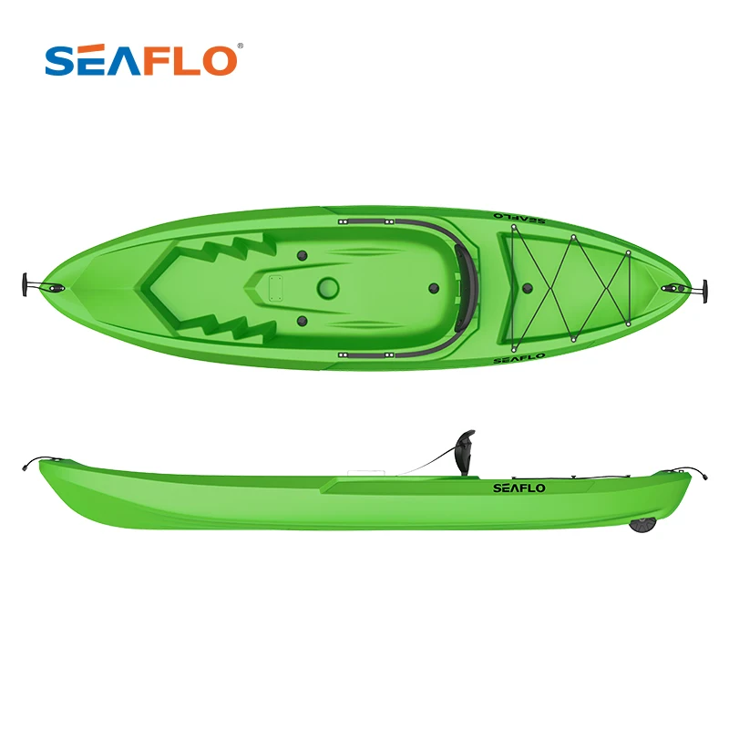 chinese cheap plastic single seat kayak