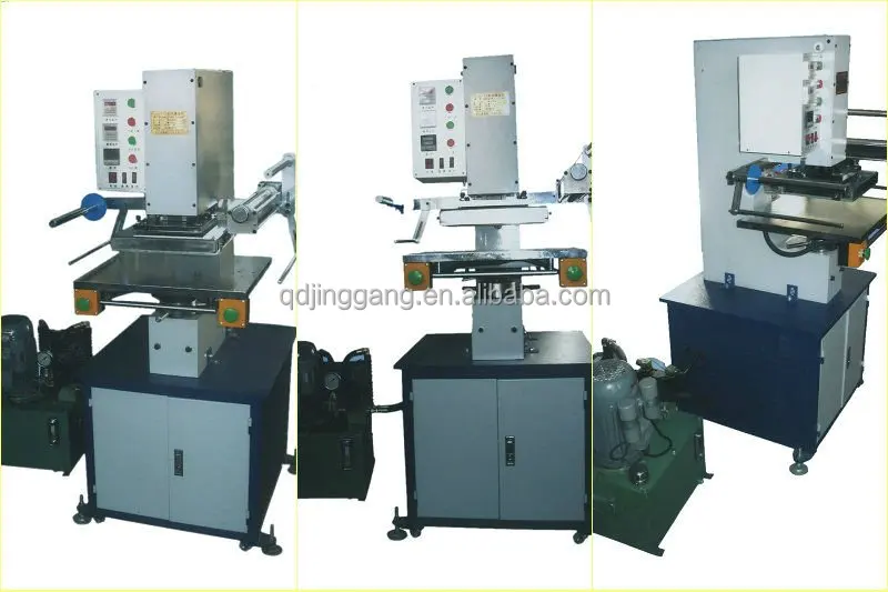 TJ-63 Automatic Tire Leather Logo Embossed Hot Stamping Machine