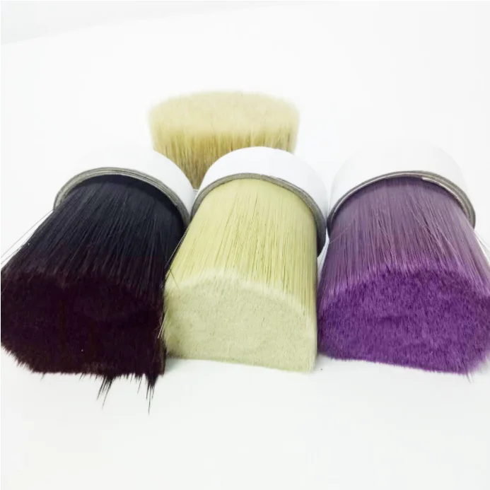 
hog Hair 38-160mm Natural White Boiled Pig Bristles For Paint Brush 