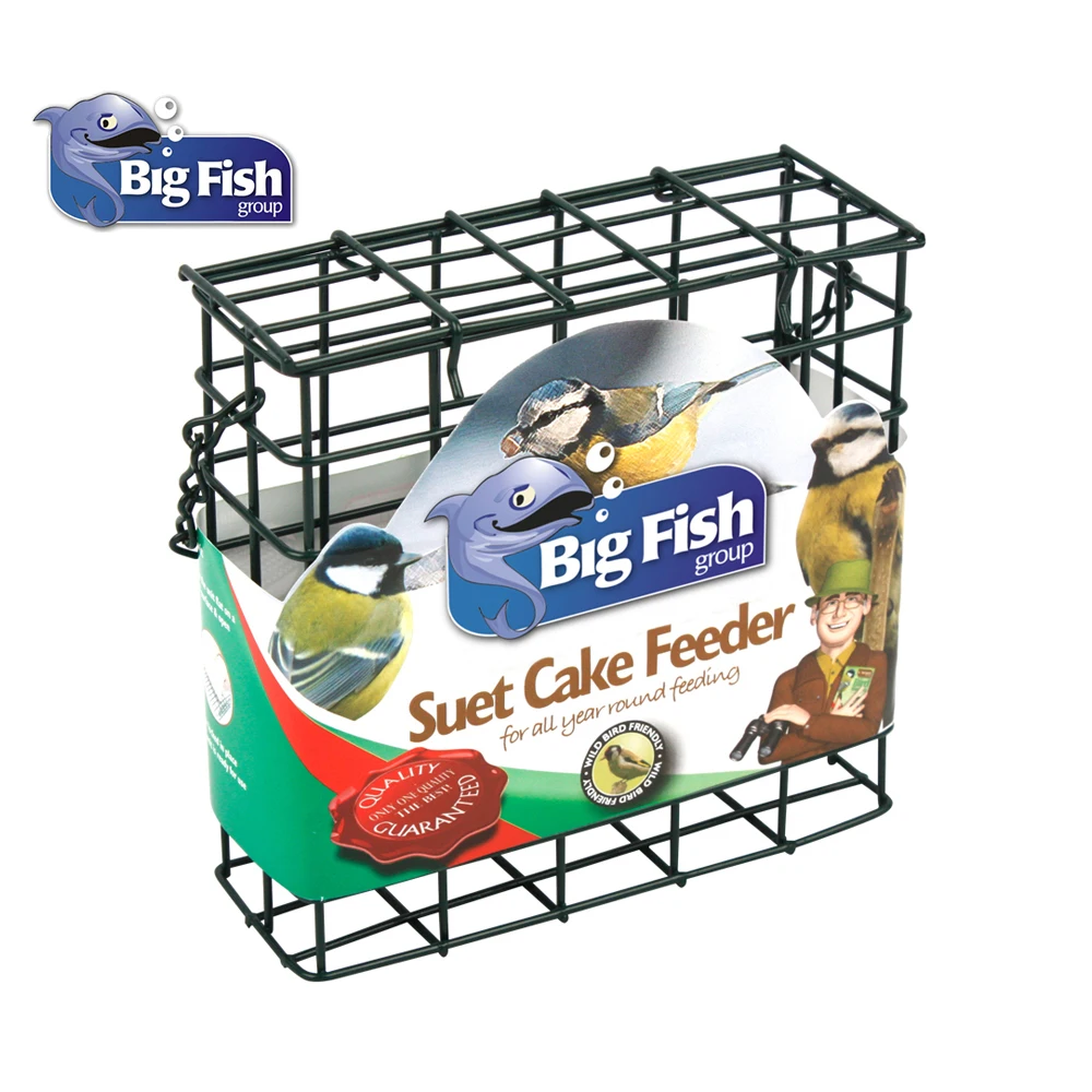 
New Mesh Metal Wild Suet Cake Bird Feeder 
