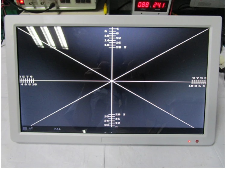 Manual 15.6 inch bus led display screen