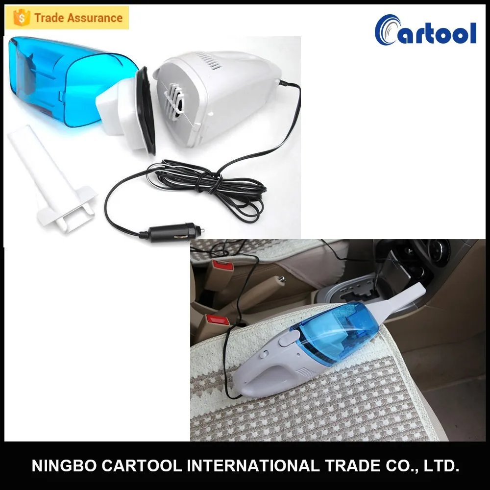 Mini 12V wet dry portable car vacuum cleaner