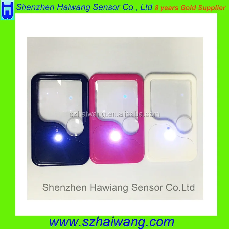 Кредитная Карта 3 Х 5X Лупа Увеличение Увеличительное Линзы френеля