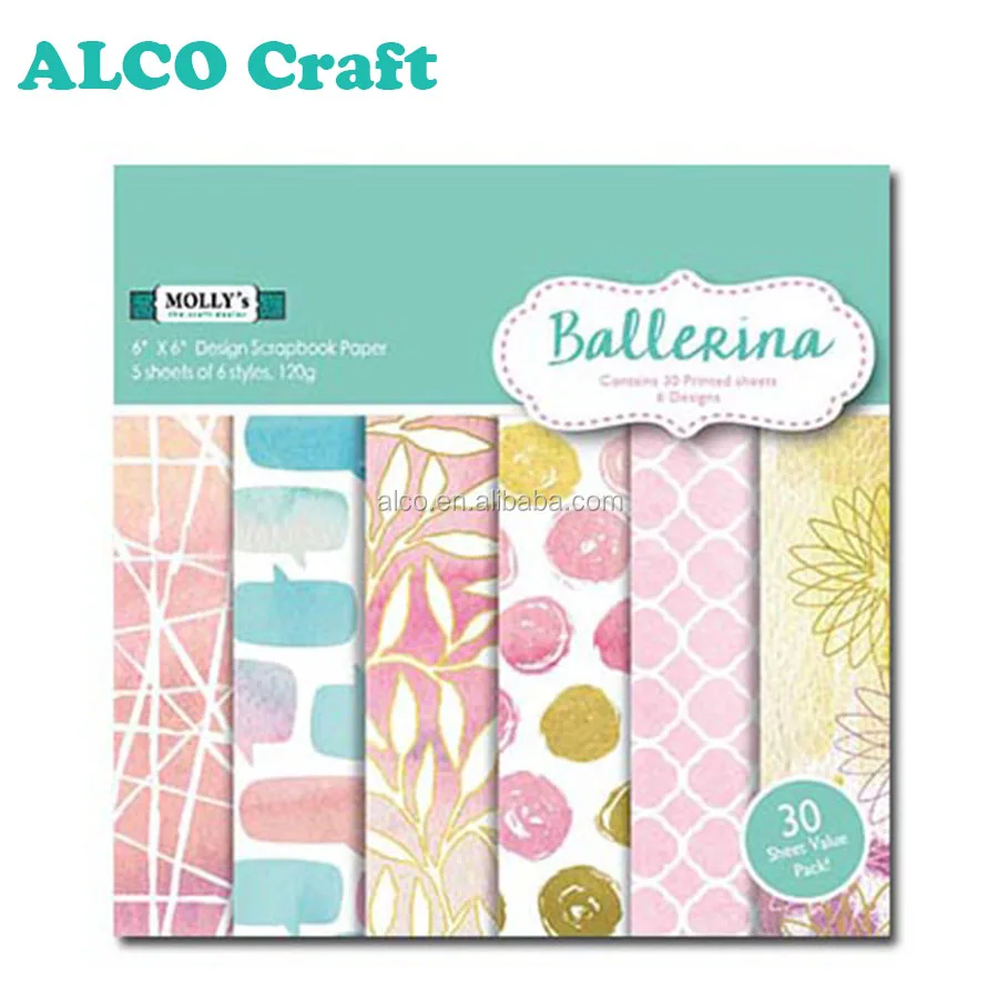 30 sheets ballerina design wholesale print paper for origami