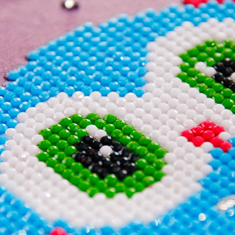 Китайский поставщик, детская развивающая игрушка, 20*20 см, сделай сам, мини белая рамка, алмазная живопись, сова