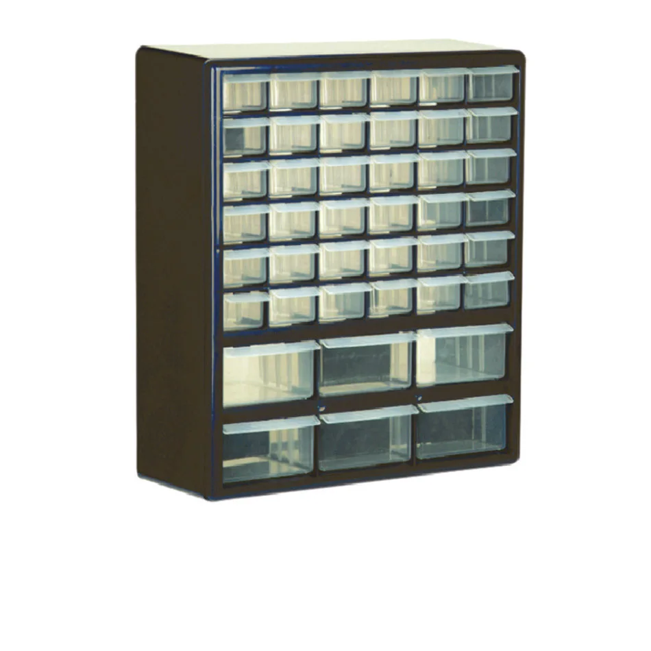 High Quality Toolbox Plastic Cabinet Multi-grid Drawer type Storage Box Tool Case Components Box Building Blocks Parts Box