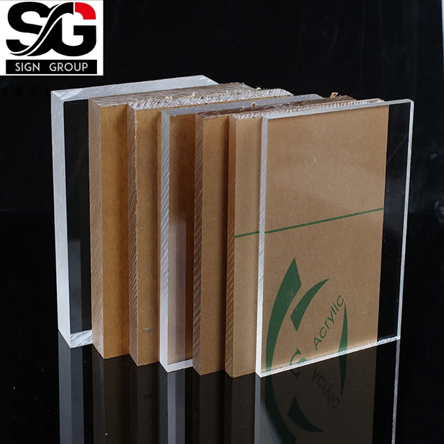 
Factory Cheap 4ftx8ft Clear Plastic Glass Acrylic Sheet For Sale 