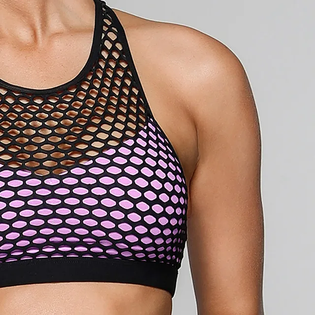 best quality custom design women strong support wireless sports bra for yoga tennis