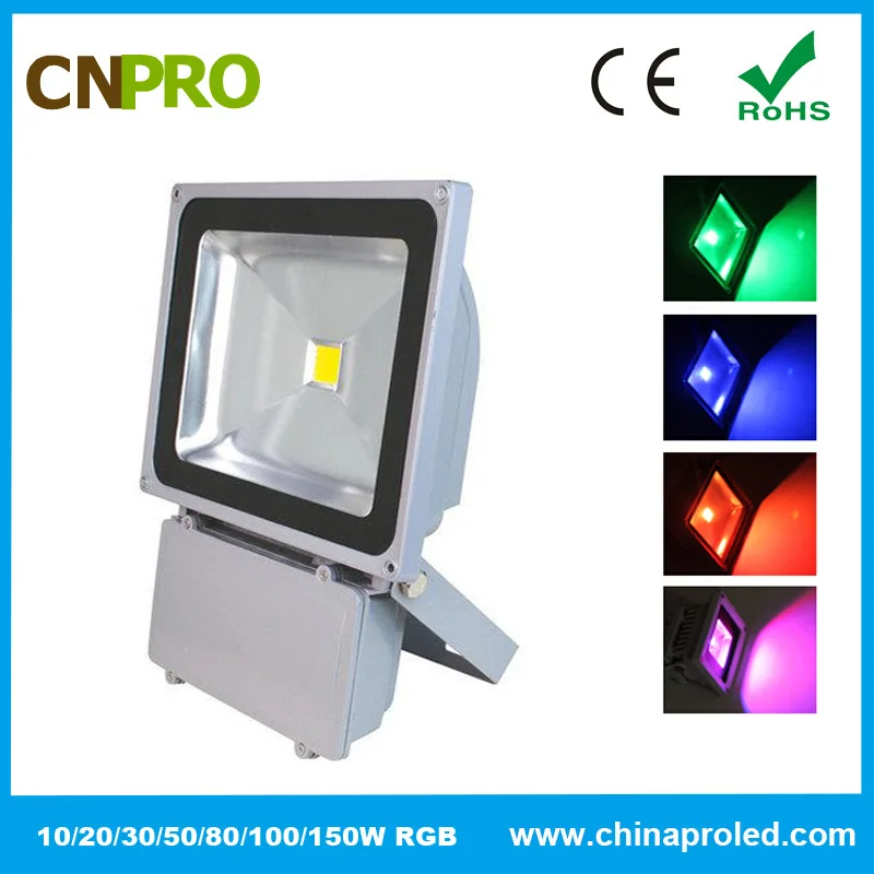 Новый дизайн лучший продавец oem доступные rgb изменение цвета 80 Вт светодиодный прожектор AC85-265V 2 года гарантии