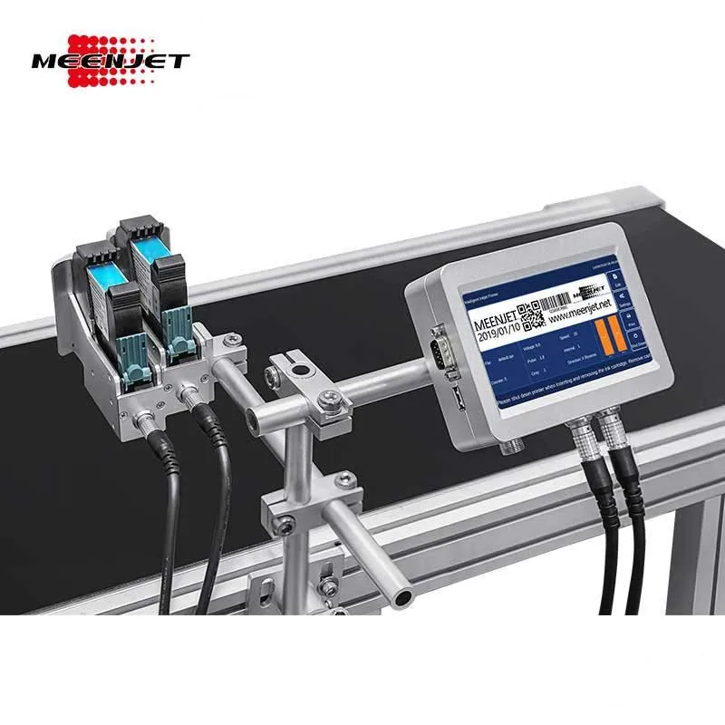 Printing Height 25.4mm GS1 Barcode Factory Price Online Coder Automatic Stamping Date Coding Machine for Bottle Box Jar Carton