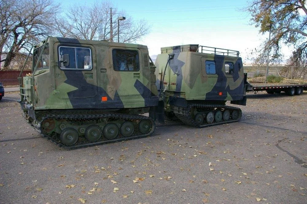 Опорное Колесо для армейских грузовиков Hagglund BV206