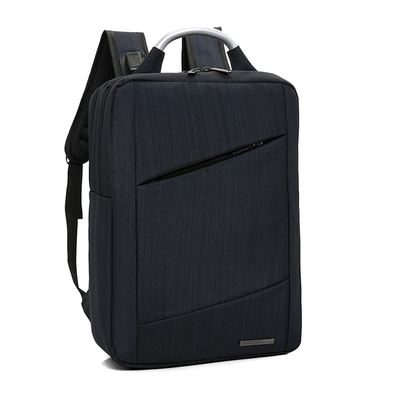Vintage waterproof multifunction 12.5 inch nylon laptop backpack computer bag for men