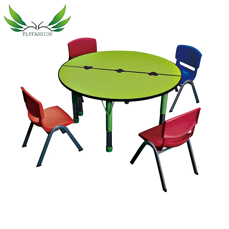 
Primary School Furniture round kids table 
