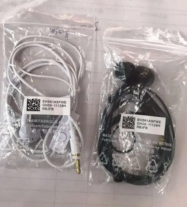 Original earphone For Samsung S5830 earbuds C550 cellphone earphone handsfree