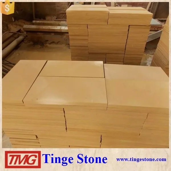 
Elegant Chinese Yellow Sandstone Stairs On Hot Sale 