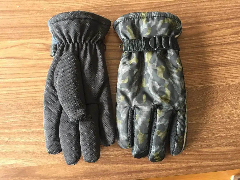 comfortable waterproof man winter ski gloves warm sports skiing gloves for man