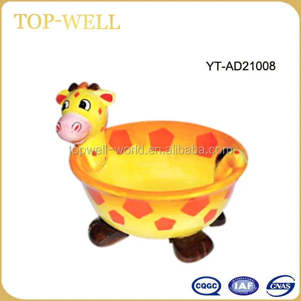 Bee shaped dolomite ceramic animal mug , artistic cup