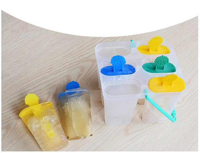 Good Quality Homemade Healthy Ice Cream Plastic Ice Molds for Wholesale