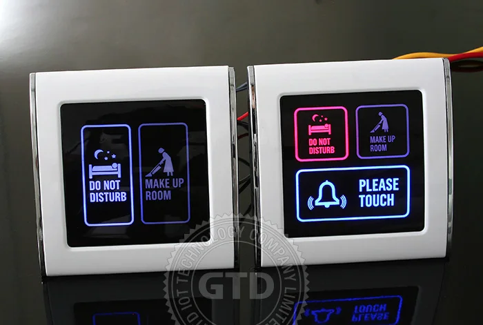 Сенсорный экран AC или DC, дверной звонок для номера в отеле, умная система для отеля