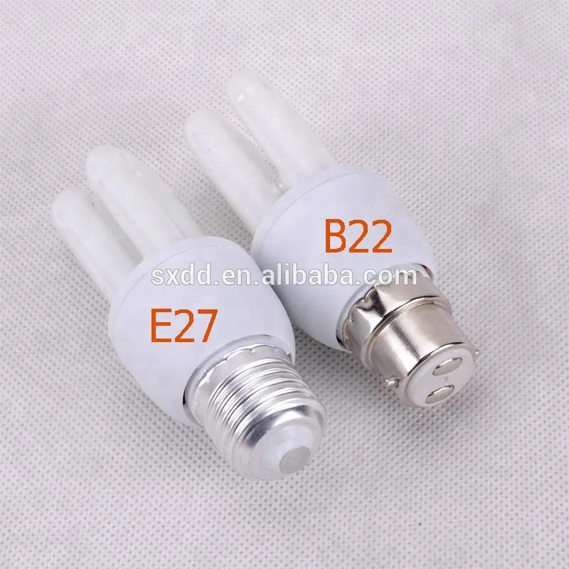 China golden supplier with Good quality 2U 15W E27 B22 energy saving bulbs made in china zhejiang