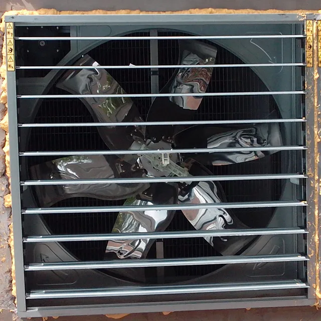 Industrial wall mounted ventilation exhaust fan for cooling