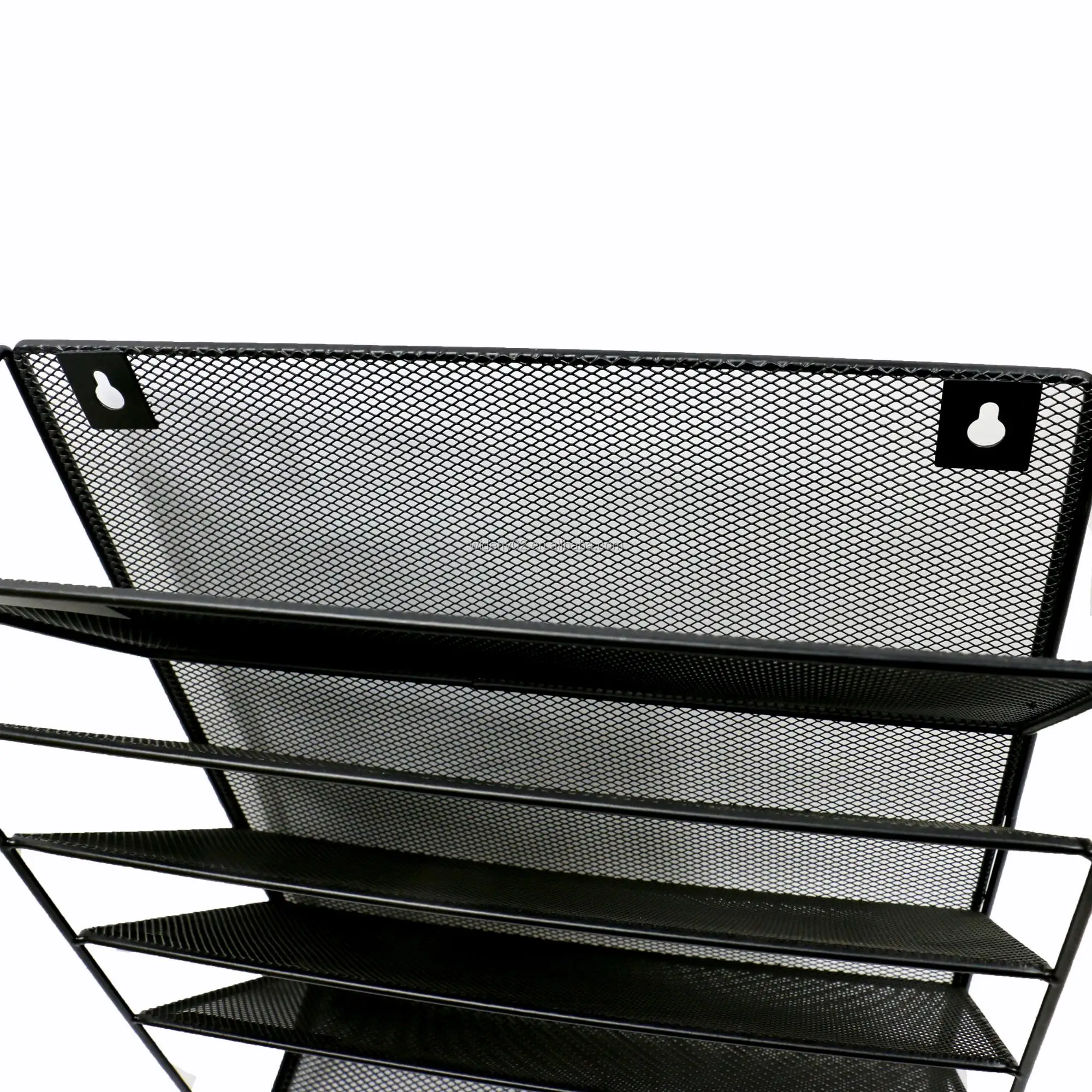 WIDENY Office desk desktop metal mesh wall mount mounted attached file wall organizer for document holder