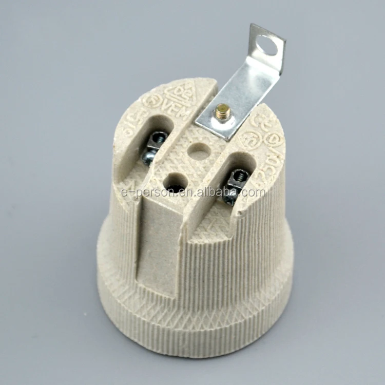 Bulb socket E27 E26 E40 ceramic lamp holder