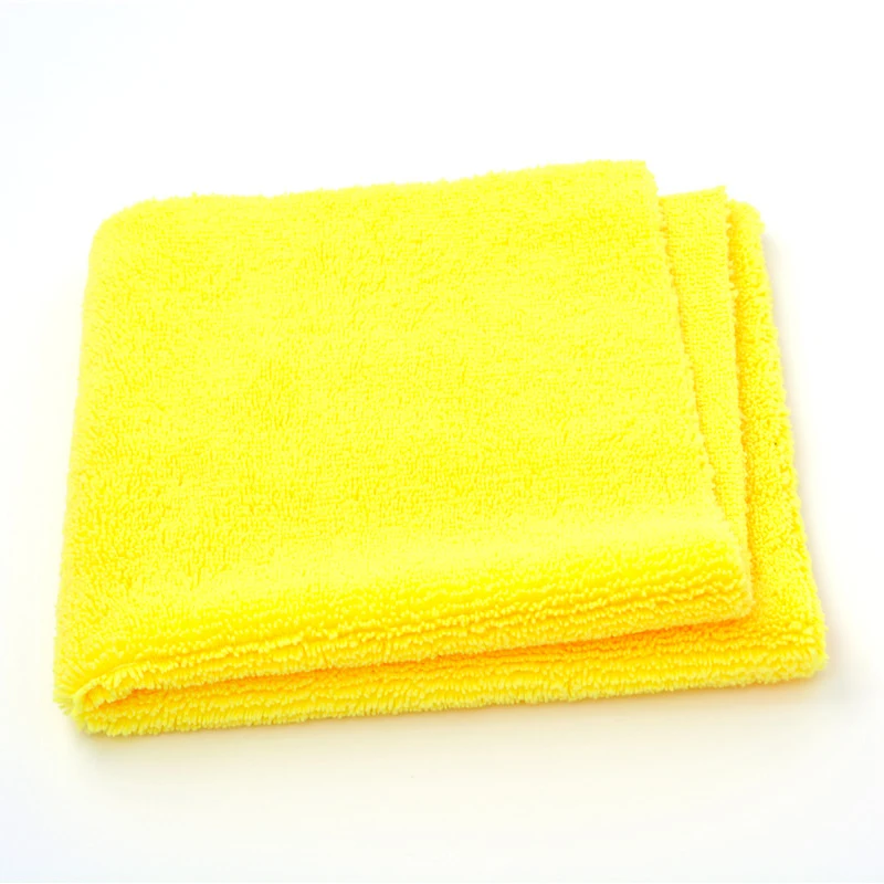 Premium edgeless thick double-sided car wash microfiber terry cloth