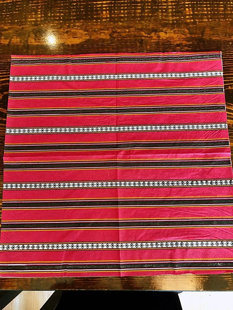 Салфетка из коричневой бумаги для ухода за здоровьем