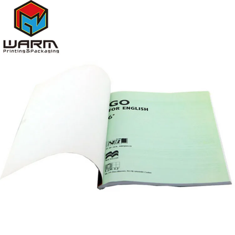Cheap English Textbooks Printing School Exercise Book Printing Factory Price