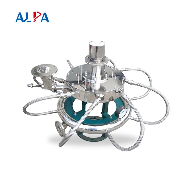 High Purity  Dry Milling Disc Jet Mills Micronizer Spiral Jet Mill