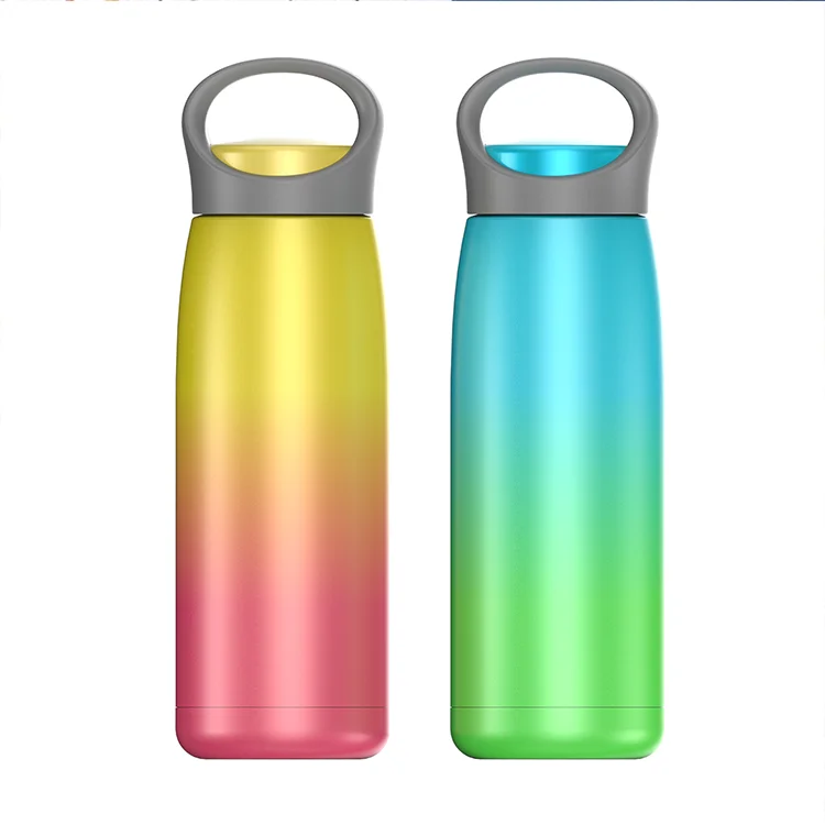 Оптовая продажа многоцветный термос вакуумные фляжки большая дорожная фляжка из нержавеющей стали для кофе
